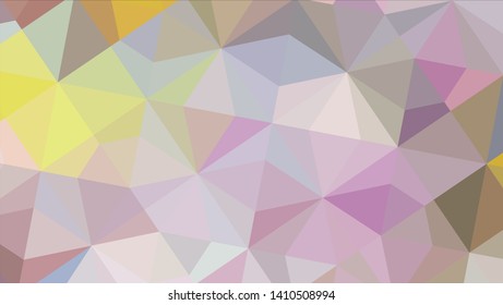 Geometric design. Colorful gradient mosaic background. Geometric triangle, mosaic, abstract background. Mosaic, color background. Mosaic texture. The effect of stained glass. EPS 10 Vector