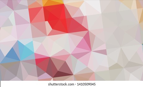 Geometric design. Colorful gradient mosaic background. Geometric triangle, mosaic, abstract background. Mosaic, color background. Mosaic texture. The effect of stained glass. EPS 10 Vector