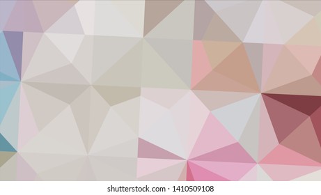 Geometric design. Colorful gradient mosaic background. Geometric triangle, mosaic, abstract background. Mosaic, color background. Mosaic texture. The effect of stained glass. EPS 10 Vector