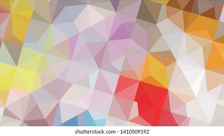 Geometric design. Colorful gradient mosaic background. Geometric triangle, mosaic, abstract background. Mosaic, color background. Mosaic texture. The effect of stained glass. EPS 10 Vector