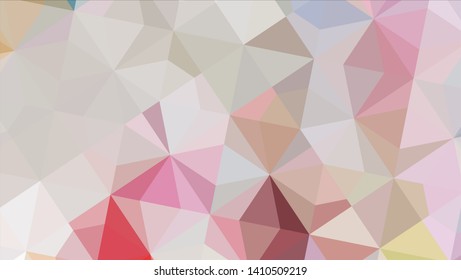 Geometric design. Colorful gradient mosaic background. Geometric triangle, mosaic, abstract background. Mosaic, color background. Mosaic texture. The effect of stained glass. EPS 10 Vector