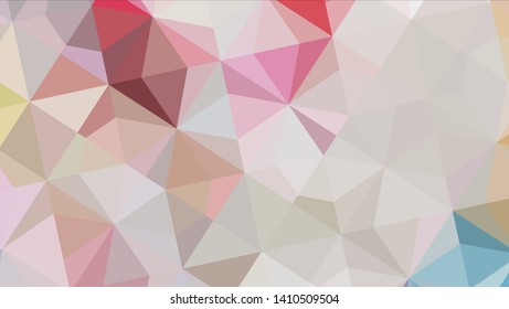 Geometric design. Colorful gradient mosaic background. Geometric triangle, mosaic, abstract background. Mosaic, color background. Mosaic texture. The effect of stained glass. EPS 10 Vector