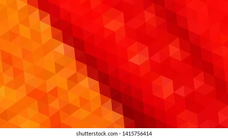 Geometric design. Colorful gradient mosaic background. Geometric triangle, mosaic, abstract background. Mosaic, color background. Mosaic texture. The effect of stained glass. EPS 10 Vector