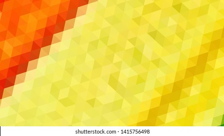 Geometric design. Colorful gradient mosaic background. Geometric triangle, mosaic, abstract background. Mosaic, color background. Mosaic texture. The effect of stained glass. EPS 10 Vector