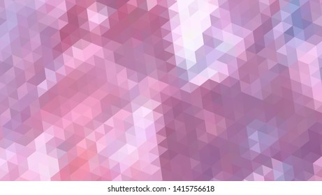 Geometric design. Colorful gradient mosaic background. Geometric triangle, mosaic, abstract background. Mosaic, color background. Mosaic texture. The effect of stained glass. EPS 10 Vector
