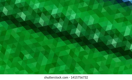 Geometric design. Colorful gradient mosaic background. Geometric triangle, mosaic, abstract background. Mosaic, color background. Mosaic texture. The effect of stained glass. EPS 10 Vector
