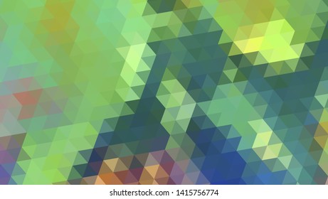 Geometric design. Colorful gradient mosaic background. Geometric triangle, mosaic, abstract background. Mosaic, color background. Mosaic texture. The effect of stained glass. EPS 10 Vector