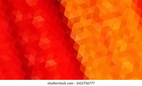 Geometric design. Colorful gradient mosaic background. Geometric triangle, mosaic, abstract background. Mosaic, color background. Mosaic texture. The effect of stained glass. EPS 10 Vector