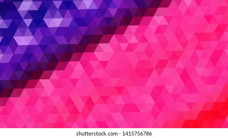 Geometric design. Colorful gradient mosaic background. Geometric triangle, mosaic, abstract background. Mosaic, color background. Mosaic texture. The effect of stained glass. EPS 10 Vector