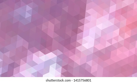 Geometric design. Colorful gradient mosaic background. Geometric triangle, mosaic, abstract background. Mosaic, color background. Mosaic texture. The effect of stained glass. EPS 10 Vector