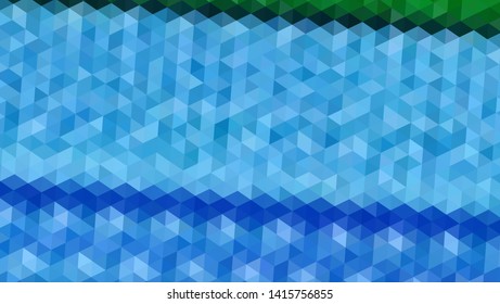 Geometric design. Colorful gradient mosaic background. Geometric triangle, mosaic, abstract background. Mosaic, color background. Mosaic texture. The effect of stained glass. EPS 10 Vector