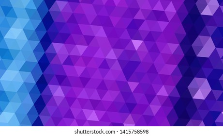 Geometric design. Colorful gradient mosaic background. Geometric triangle, mosaic, abstract background. Mosaic, color background. Mosaic texture. The effect of stained glass. EPS 10 Vector