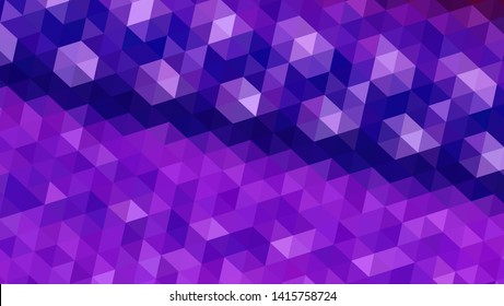 Geometric design. Colorful gradient mosaic background. Geometric triangle, mosaic, abstract background. Mosaic, color background. Mosaic texture. The effect of stained glass. EPS 10 Vector