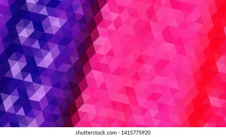 Geometric design. Colorful gradient mosaic background. Geometric triangle, mosaic, abstract background. Mosaic, color background. Mosaic texture. The effect of stained glass. EPS 10 Vector