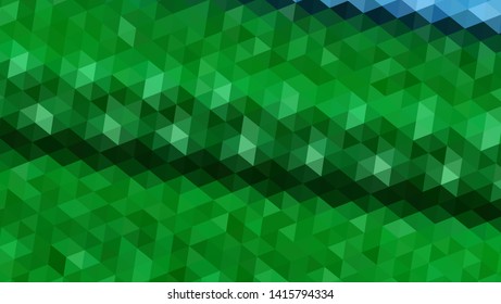 Geometric design. Colorful gradient mosaic background. Geometric triangle, mosaic, abstract background. Mosaic, color background. Mosaic texture. The effect of stained glass. EPS 10 Vector