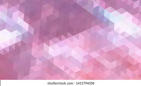 Geometric design. Colorful gradient mosaic background. Geometric triangle, mosaic, abstract background. Mosaic, color background. Mosaic texture. The effect of stained glass. EPS 10 Vector