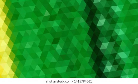 Geometric design. Colorful gradient mosaic background. Geometric triangle, mosaic, abstract background. Mosaic, color background. Mosaic texture. The effect of stained glass. EPS 10 Vector