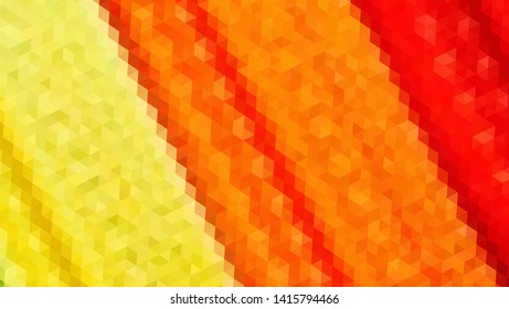 Geometric design. Colorful gradient mosaic background. Geometric triangle, mosaic, abstract background. Mosaic, color background. Mosaic texture. The effect of stained glass. EPS 10 Vector
