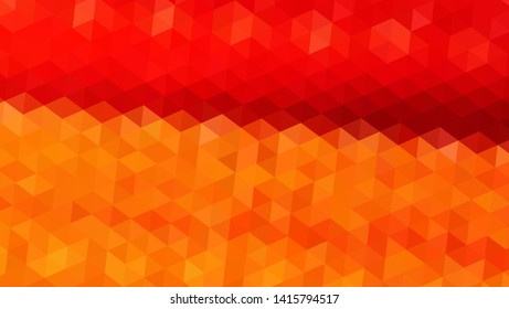 Geometric design. Colorful gradient mosaic background. Geometric triangle, mosaic, abstract background. Mosaic, color background. Mosaic texture. The effect of stained glass. EPS 10 Vector