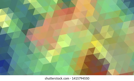 Geometric design. Colorful gradient mosaic background. Geometric triangle, mosaic, abstract background. Mosaic, color background. Mosaic texture. The effect of stained glass. EPS 10 Vector
