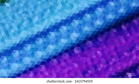 Geometric design. Colorful gradient mosaic background. Geometric triangle, mosaic, abstract background. Mosaic, color background. Mosaic texture. The effect of stained glass. EPS 10 Vector