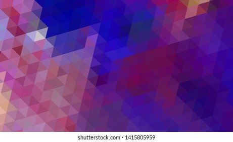 Geometric design. Colorful gradient mosaic background. Geometric triangle, mosaic, abstract background. Mosaic, color background. Mosaic texture. The effect of stained glass. EPS 10 Vector