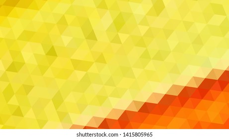 Geometric design. Colorful gradient mosaic background. Geometric triangle, mosaic, abstract background. Mosaic, color background. Mosaic texture. The effect of stained glass. EPS 10 Vector