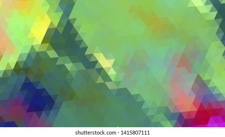 Geometric design. Colorful gradient mosaic background. Geometric triangle, mosaic, abstract background. Mosaic, color background. Mosaic texture. The effect of stained glass. EPS 10 Vector