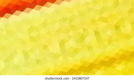 Geometric design. Colorful gradient mosaic background. Geometric triangle, mosaic, abstract background. Mosaic, color background. Mosaic texture. The effect of stained glass. EPS 10 Vector