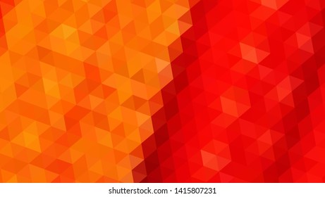 Geometric design. Colorful gradient mosaic background. Geometric triangle, mosaic, abstract background. Mosaic, color background. Mosaic texture. The effect of stained glass. EPS 10 Vector