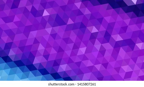 Geometric design. Colorful gradient mosaic background. Geometric triangle, mosaic, abstract background. Mosaic, color background. Mosaic texture. The effect of stained glass. EPS 10 Vector