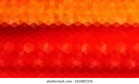 Geometric design. Colorful gradient mosaic background. Geometric triangle, mosaic, abstract background. Mosaic, color background. Mosaic texture. The effect of stained glass. EPS 10 Vector