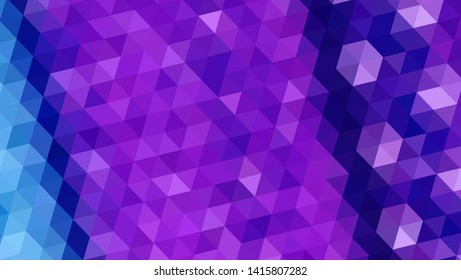 Geometric design. Colorful gradient mosaic background. Geometric triangle, mosaic, abstract background. Mosaic, color background. Mosaic texture. The effect of stained glass. EPS 10 Vector