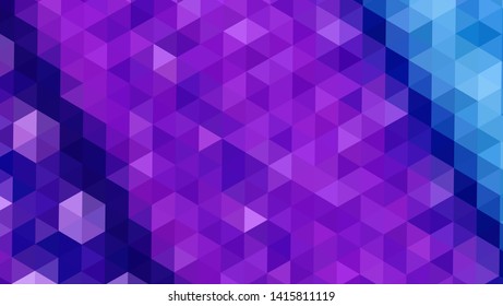 Geometric design. Colorful gradient mosaic background. Geometric triangle, mosaic, abstract background. Mosaic, color background. Mosaic texture. The effect of stained glass. EPS 10 Vector