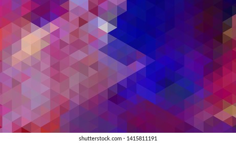 Geometric design. Colorful gradient mosaic background. Geometric triangle, mosaic, abstract background. Mosaic, color background. Mosaic texture. The effect of stained glass. EPS 10 Vector