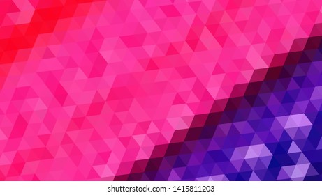 Geometric design. Colorful gradient mosaic background. Geometric triangle, mosaic, abstract background. Mosaic, color background. Mosaic texture. The effect of stained glass. EPS 10 Vector