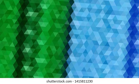 Geometric design. Colorful gradient mosaic background. Geometric triangle, mosaic, abstract background. Mosaic, color background. Mosaic texture. The effect of stained glass. EPS 10 Vector