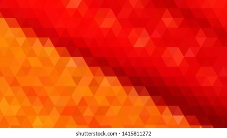 Geometric design. Colorful gradient mosaic background. Geometric triangle, mosaic, abstract background. Mosaic, color background. Mosaic texture. The effect of stained glass. EPS 10 Vector