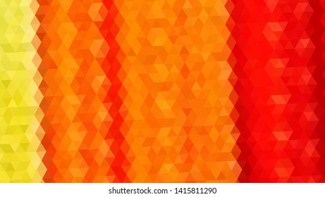 Geometric design. Colorful gradient mosaic background. Geometric triangle, mosaic, abstract background. Mosaic, color background. Mosaic texture. The effect of stained glass. EPS 10 Vector