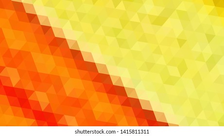 Geometric design. Colorful gradient mosaic background. Geometric triangle, mosaic, abstract background. Mosaic, color background. Mosaic texture. The effect of stained glass. EPS 10 Vector