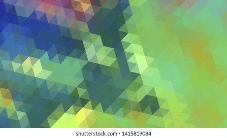 Geometric design. Colorful gradient mosaic background. Geometric triangle, mosaic, abstract background. Mosaic, color background. Mosaic texture. The effect of stained glass. EPS 10 Vector