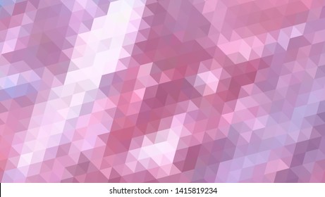 Geometric design. Colorful gradient mosaic background. Geometric triangle, mosaic, abstract background. Mosaic, color background. Mosaic texture. The effect of stained glass. EPS 10 Vector