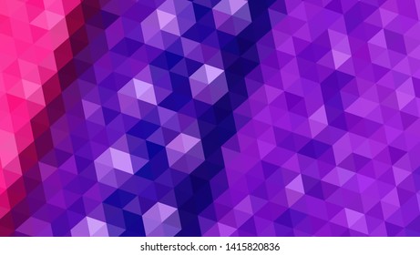 Geometric design. Colorful gradient mosaic background. Geometric triangle, mosaic, abstract background. Mosaic, color background. Mosaic texture. The effect of stained glass. EPS 10 Vector