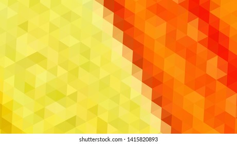 Geometric design. Colorful gradient mosaic background. Geometric triangle, mosaic, abstract background. Mosaic, color background. Mosaic texture. The effect of stained glass. EPS 10 Vector