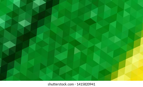 Geometric design. Colorful gradient mosaic background. Geometric triangle, mosaic, abstract background. Mosaic, color background. Mosaic texture. The effect of stained glass. EPS 10 Vector
