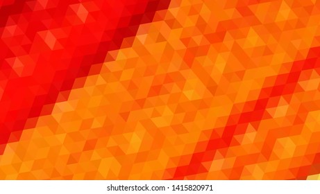 Geometric design. Colorful gradient mosaic background. Geometric triangle, mosaic, abstract background. Mosaic, color background. Mosaic texture. The effect of stained glass. EPS 10 Vector