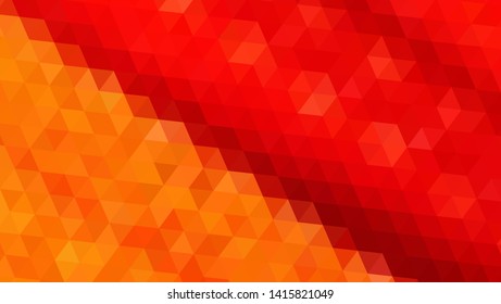 Geometric design. Colorful gradient mosaic background. Geometric triangle, mosaic, abstract background. Mosaic, color background. Mosaic texture. The effect of stained glass. EPS 10 Vector