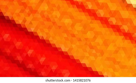 Geometric design. Colorful gradient mosaic background. Geometric triangle, mosaic, abstract background. Mosaic, color background. Mosaic texture. The effect of stained glass. EPS 10 Vector