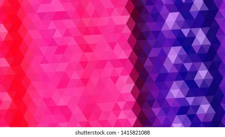 Geometric design. Colorful gradient mosaic background. Geometric triangle, mosaic, abstract background. Mosaic, color background. Mosaic texture. The effect of stained glass. EPS 10 Vector