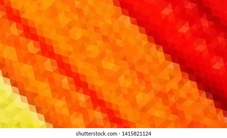 Geometric design. Colorful gradient mosaic background. Geometric triangle, mosaic, abstract background. Mosaic, color background. Mosaic texture. The effect of stained glass. EPS 10 Vector